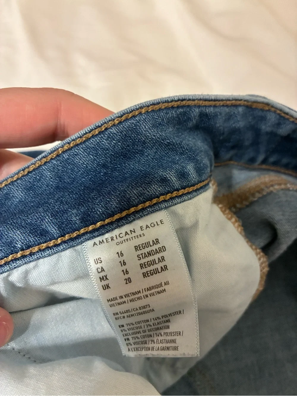 American Eagle Next Level Stretch Jegging | Size 16 Regular